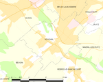 Map commune FR insee code 62457